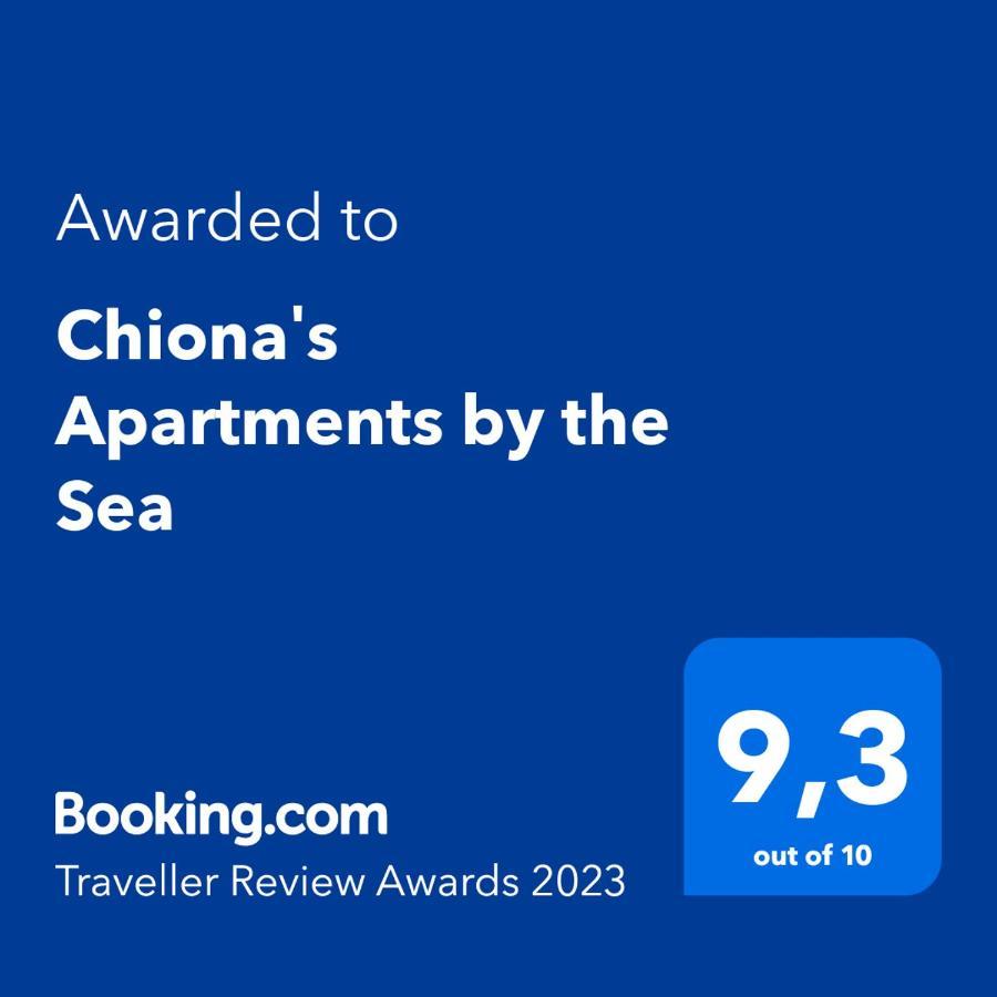Chiona΄S Apartments By The Sea Paleo Trikeri Eksteriør bilde